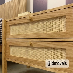 Palhinha Indiana Quadriculada Natural 80cm na internet