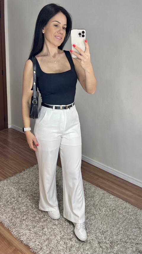 Calça wide leg marrant - comprar online