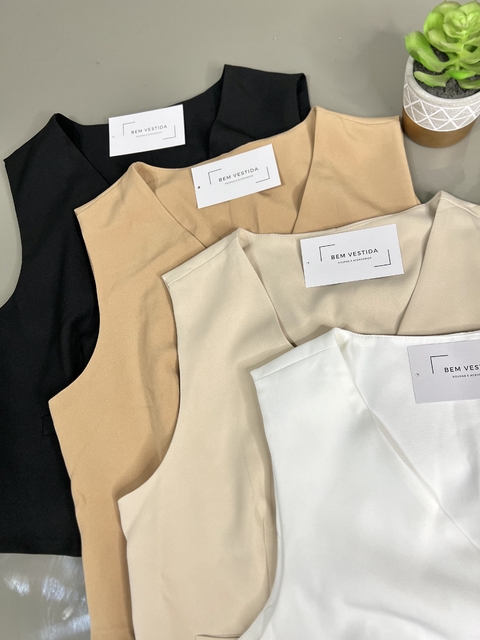 Colete em alfaiataria