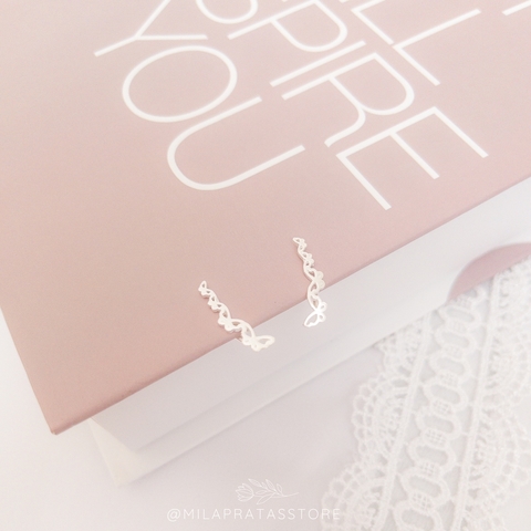 Brinco Ear Cuff Borboleta