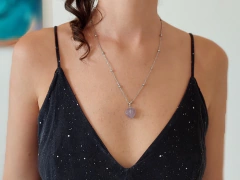 Colar de Ametista - Coração - comprar online