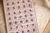 Cartela Números com textura | Special Handmade Things na internet