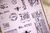 Cartela Ephemera B&W #2 | Special Handmade Things - comprar online