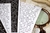 Cartela Words Vintage | SpecialHandmadeThings - comprar online
