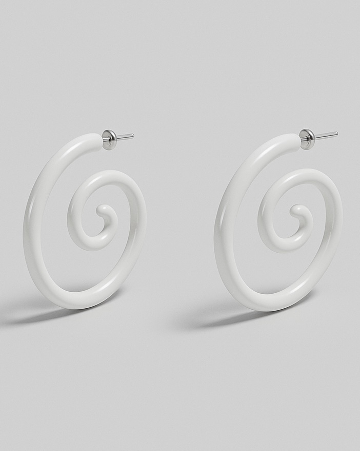 Argola Timbre Cream ®