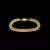 Anel Masculino Nossa Senhora + Pulseira Grumet (10mm) - Dejoias18K