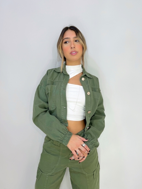 Jaqueta Bomber Militar