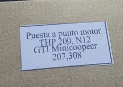 Puesta Punto Motor Thp 200cv N12 Para Gti 207 308 Minicooper en internet