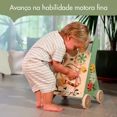 Andador Multifuncional de Madeira - Tiny Love - Toca do Jiló | Brinquedos e Outros Afetos