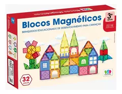 Blocos Magnéticos 32 Peças - loja online