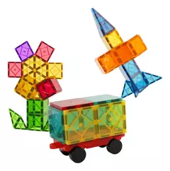 Blocos Magnéticos 60 Peças com carrinho - comprar online
