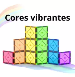 Blocos Magnéticos 60 Peças com carrinho na internet