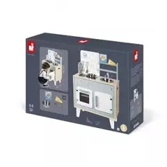 COZINHA DE MADEIRA MACARON AZUL - Toca do Jiló | Brinquedos e Outros Afetos