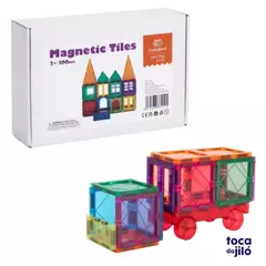 Conjunto de Construção Magnética | Blocos (100 peças)
