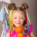 Elástico de Cabelo com Fitilhos (2 Unidades)