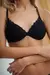 Andressa - Art 5695 - CONJUNTO LUXURY TRIÁNGULO SOFT ARMADO CON BASE, SIN ARO, DE TUL BORDADO Y MICROFIBRA. - comprar online