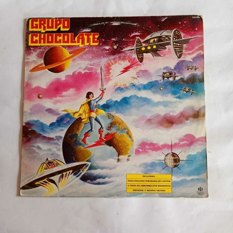 Lp Grupo Chocolate - Disco 1988