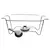 Réchaud Retangular com Tampa 42cm - Carolla Home