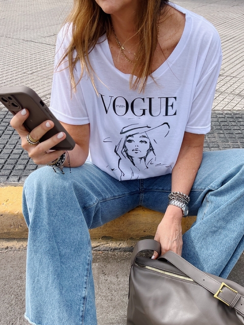 Remera Estampa Paris