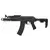 Rifle de airsoft Arcturus AK MOD1 PDW preto.
