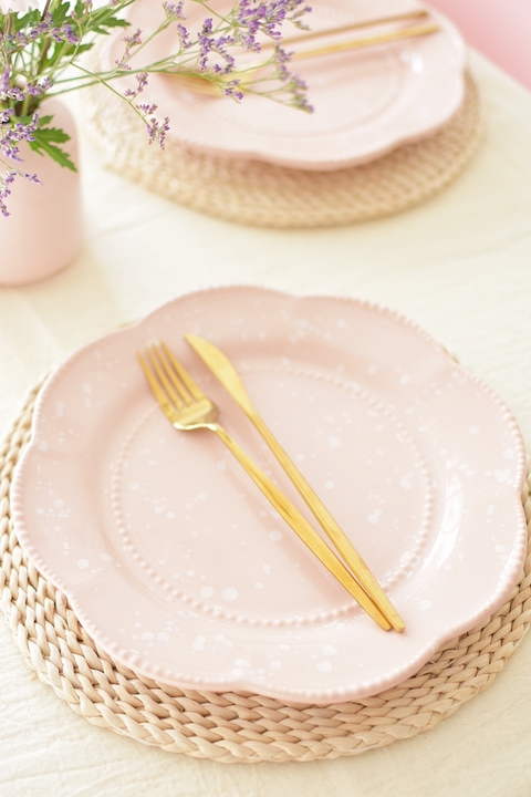 Set de 2 cubiertos gold