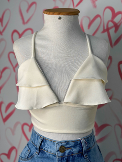 Imagem do Cropped babado