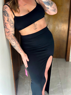 Imagem do Conjunto Maya preto - Suplex com poliamida