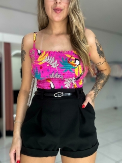 Blusinha cropped elastex - comprar online