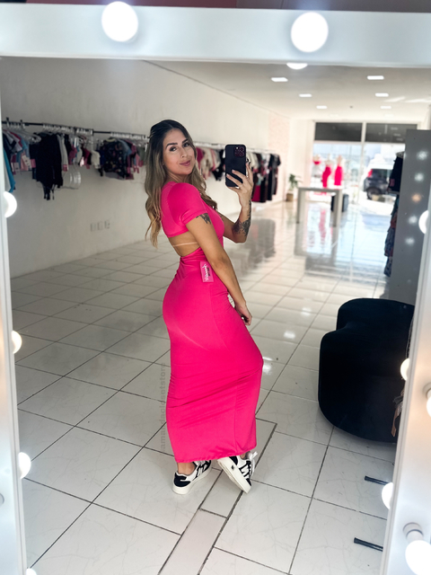 Vestido Scarlet Rosa