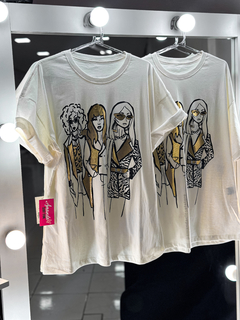 Tee Max over metalizada - Amanda Closet Store