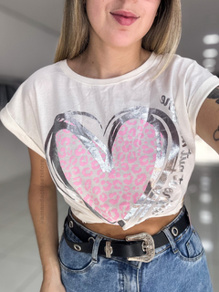 Tee estampa metalizada - comprar online