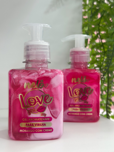 Gel Aromatizador Morango com creme