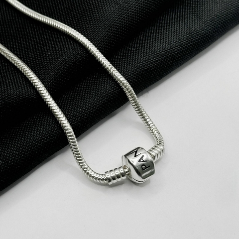 Pulseira Para Berloque Roleta LIsa Em Prata 925