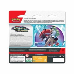 Pokémon Cartas TCG Amigos da Jornada Blister Triplo Scraggy - 4Best Play - e-commerce de brinquedos infantis