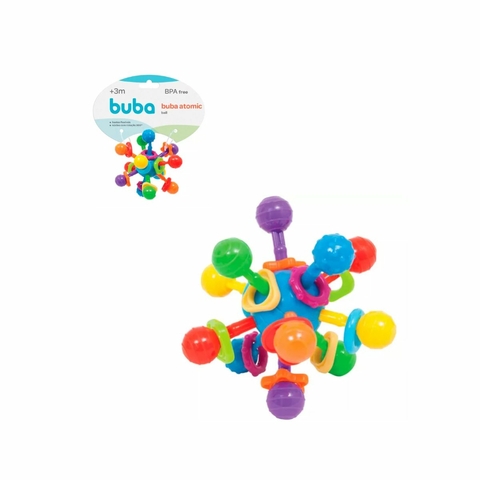Mordedor Buba Atomic Ball com Som de Chocalho
