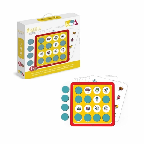 Brinquedo Jogo da Memória Troca Tema Babebi