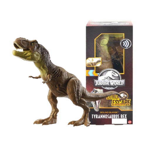 Brinquedo Dinossauro T-rex Articulado 30cm com som