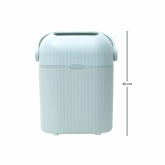 Lixeira Antiodor Azul com Cúpula Giratória 9L - Buba - 4Best Play - e-commerce de brinquedos infantis