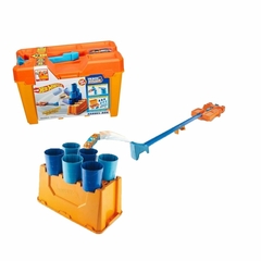 Hot Wheels Caixa de Obstáculos Barrel Box Builder Box FLK89
