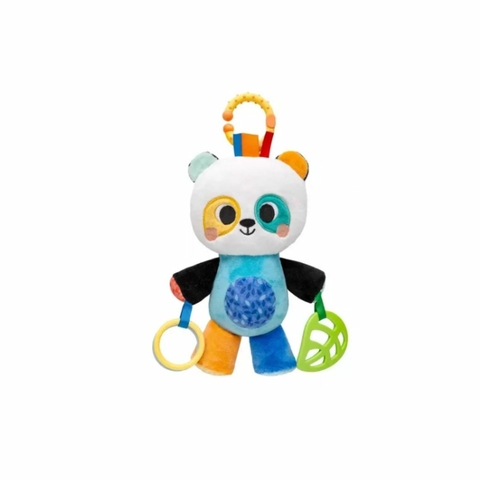 Pelúcia Bubazoo Panda Treme-treme de atividades Buba