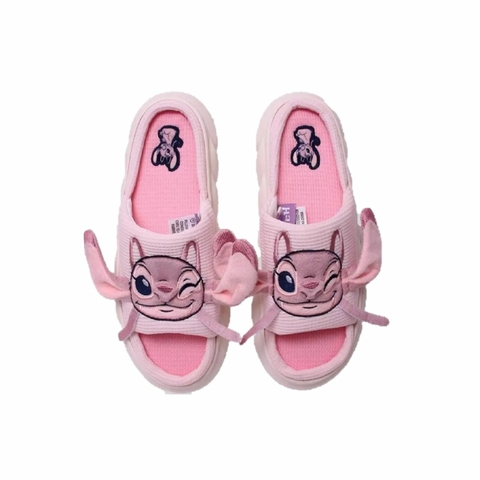 Pantufa Angel Disney Stitch Nuvem Adulto Chinelo Conforto