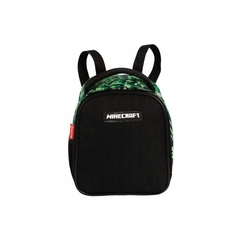 Lancheira Minecraft Camoterra c/ Garrafa e Pote Sestini