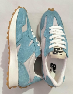 Tênis Casual Feminino New Balance 327 V1 - Azul na internet