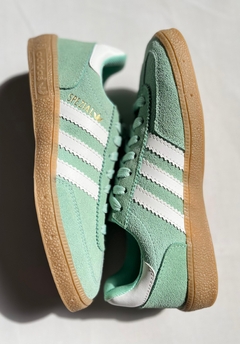 Tênis Casual Adidas Spezial Handball em Couro - Verde Menta - comprar online
