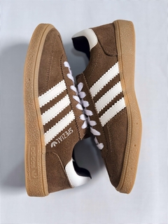 Tênis Casual Adidas Spezial Handball em Couro - Chocolate - comprar online