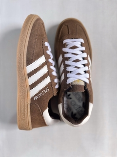Tênis Casual Adidas Spezial Handball em Couro - Chocolate na internet