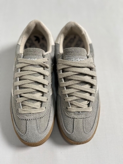 Tênis Casual Adidas Spezial Handball em Couro - Cinza/Creme na internet