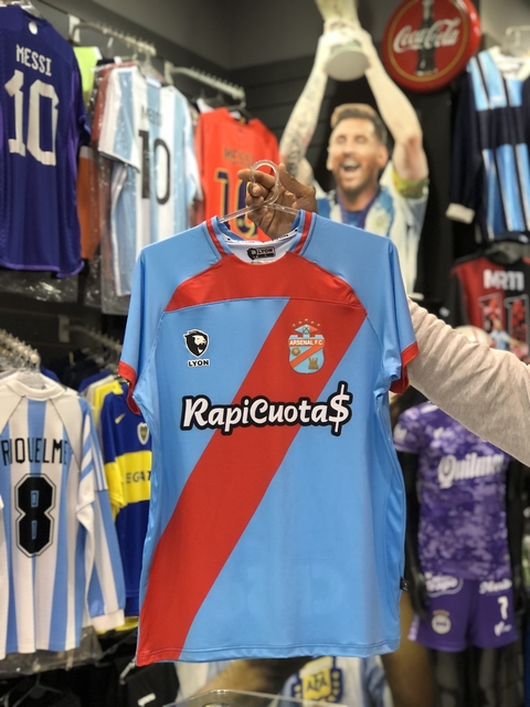 Camiseta Arsenal de Sarandí Titular 2023 Lyon