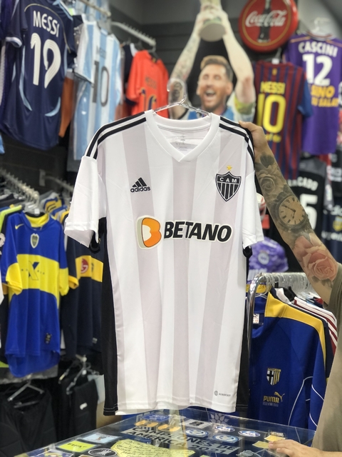 Camiseta Atlético Mineiro Visitante 2022 + Número + Nombre + Parche
