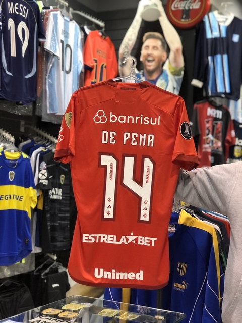 Camiseta Internacional Sport Club Titular 2023 - Edición Copa Libertadores + Nombre + Número + Parche
